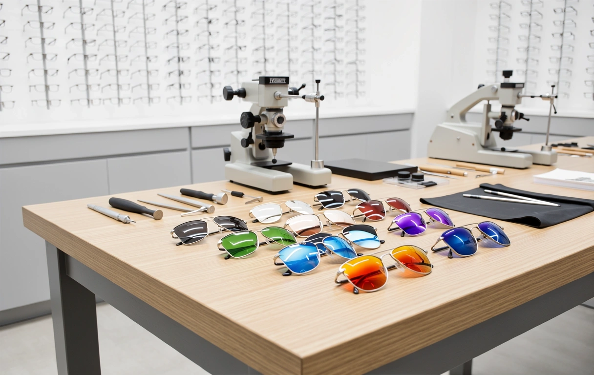 Atelier d'optique et verres